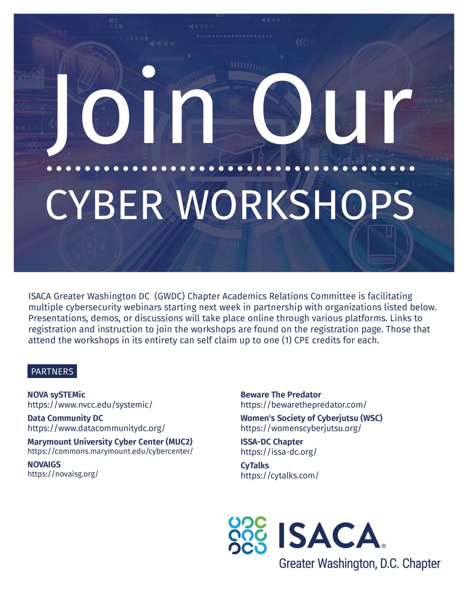 Virtual Cyber Workshop